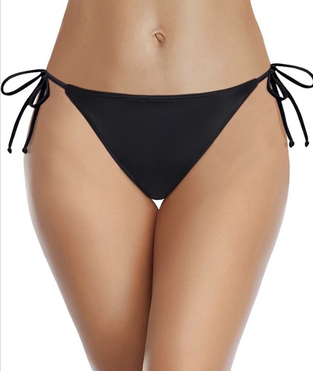 Zmart String Tie Side Bikini Bottom Swimsuit SZ XXL Low Waist Rise Bathing Suit